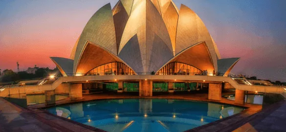 Delhi lotus temple